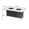 Buy cheap Smokeless Hot Pot Table from wholesalers
