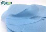 210mm * 210mm Size Blue PP Spunbond Non Woven Fabric For Facial Mask Back