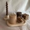 Buy cheap Weddings Custom Shaped Scented Candle Luxury Aesthetic Home Decor Vegan Candle from wholesalers