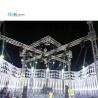 Buy cheap Outdoor Event Stage Screen Display Concert Truss 400*400mm with 25*2mm Brace Tube from wholesalers