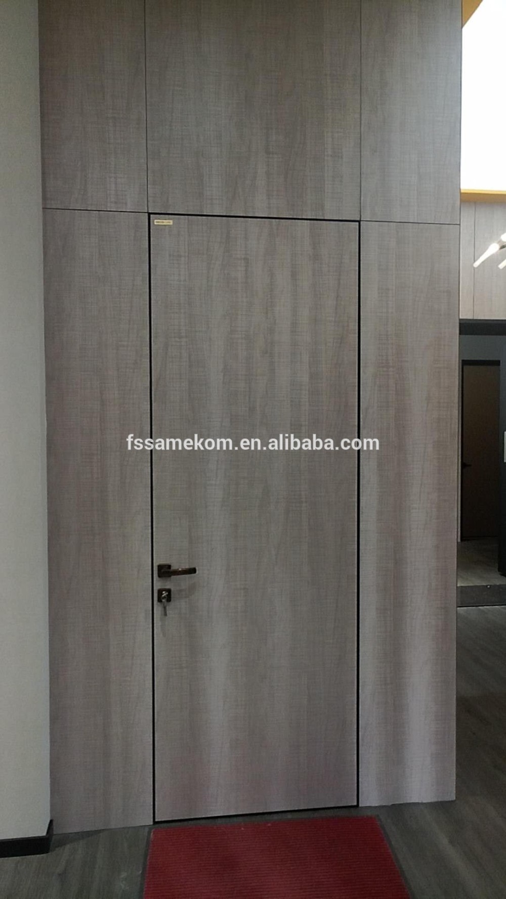 45mm Thickness Italy Style HPL hidden door solution system for modern house