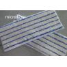Buy cheap White Stripe Woven Coral Fleece Self adhensive Microfiber Wet Mop Pads 30 * 40cm from wholesalers