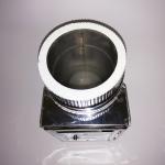 306 430 Insulated Flue Pipe Stainless Steel Outer Casing Corrosion Prevent