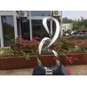 Buy cheap Polished Mirror Stainless Steel Sculpture , 0.8m Height Hotel Interior Sculpture from wholesalers