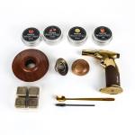 Hot Sale Modern Design Metal Whiskey Smoker Set with Disposable Wooden Cocktail