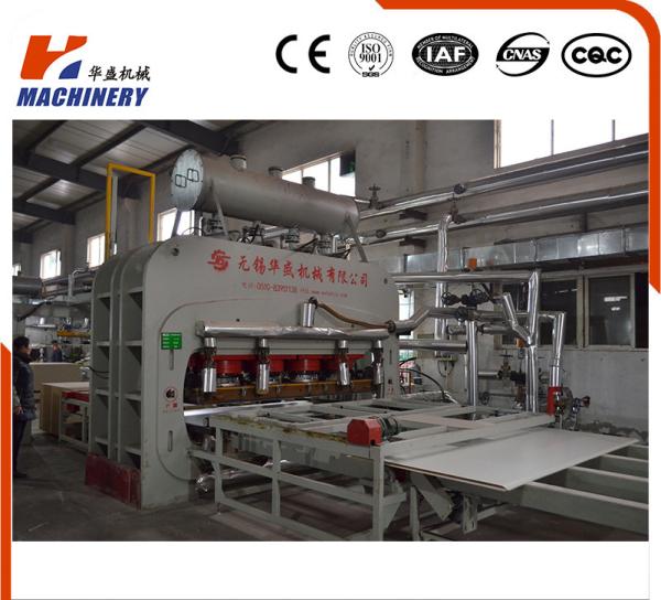 Buy cheap Melamine Furniture Board Lamination Line Auto Short Cycle 7'X9' 3200T from wholesalers