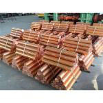 ASTM 99.95% Pure Copper Steel Bar Rod Scrap Mill Finish