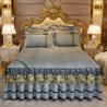 Buy cheap Luxury Embroidery Label Comfortable Wedding Quilt Bedding Set with Cotton Filling from wholesalers