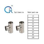 304L Stainless Steel Plumbing Fittings , M Type Reducing T Fitting