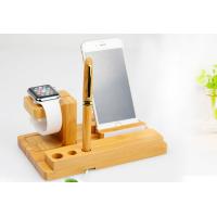 Buy cheap 3 in 1 Wooden Phone Charger for iWatch / iPhone Holding & Pen Collecting product
