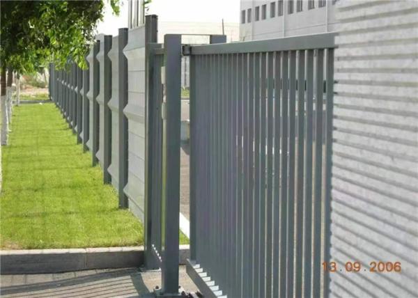 Buy cheap Powder Coated Tubular Steel Fence 75X75mm For Residential from wholesalers
