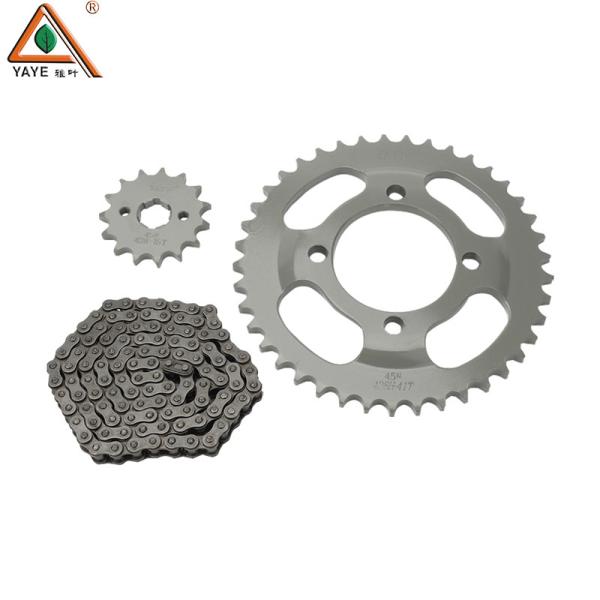 HJ125 CM125 WY125 Motorcycle Sprocket And Chain Kit BAJAJ CGL Repuestos Kits