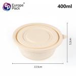 Wholesale Takeaway Bio Degradable Cornstarch takeout round square Packaging Food