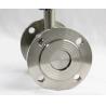 Buy cheap 304 Sanitary Welding Butterfly Valve with Non-Negative Pressure Flange Standard Forged from wholesalers