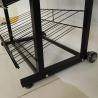Buy cheap 4 Tiers Beverage Supermarket Display Racks With Wheels from wholesalers