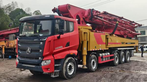 Buy cheap Sany Concrete Pump 2021 Year 62 M With Sany Chassis 5-axle Used Construction Equipment from wholesalers