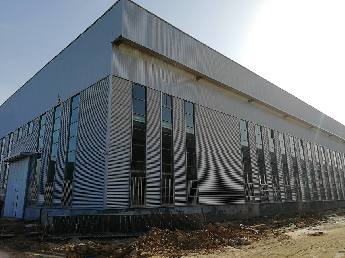 Large Load Steel Building Structure Customed Steel Prefabricated Warehouse