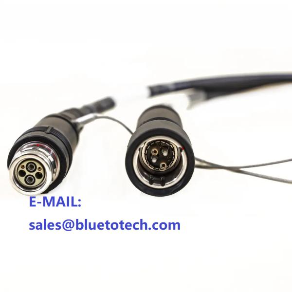 3K93C 2 Fiber 2 Power Electric Hybrid Cable Outdoor Fiber Optic Hybrid Patch