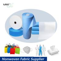 Buy cheap Customized Breathable Soft Spunbond Non Woven Fabric 15 - 150gsm OEM Service product
