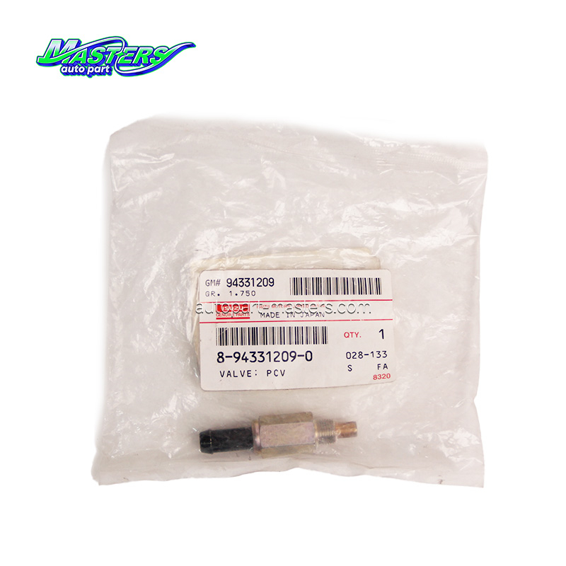 ISUZU Automotive PCV Positive Crankcase Ventilation Valve 8943312090