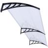 Buy cheap Windproof Polycarbonate Door Canopy Aluminum Alloy Frame Resisting Rain from wholesalers