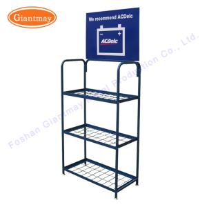 Wholesale 3 Tiers Metal Display Stand Rack For Battery from china suppliers