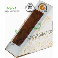 Buy cheap Recyclable 300G Art Paper Triangle Shape For Sandwich Gift Packaging Boxes product