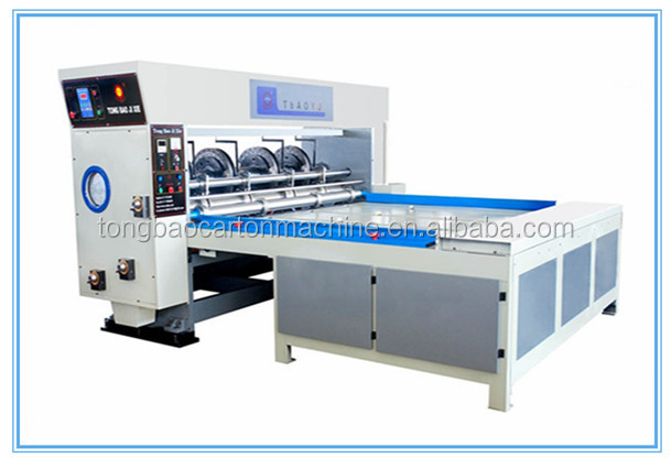 Tongbao Semi-automatic Slotting Rotary Die Cutting Creasing Machine with 1500 KW Power