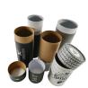 Buy cheap Biodegradable Cylinder Packaging Round Paper Carton Box , Cardboard Tube With Lid from wholesalers