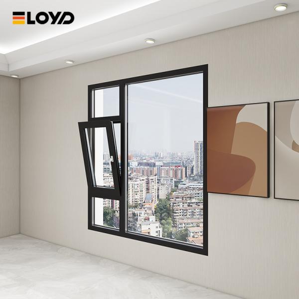 Buy cheap CE Certified Slim Narriow Frame Casement Window Hurricane Proof Sound Insulated Tilt Turn Aluminum Windows from wholesalers
