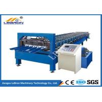 Buy cheap New YX35-125-750 color steel tile roll forming machine PLC controlled roof sheet product