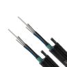 Buy cheap 48 Core Overhead Self Supporting Fiber Optic Cable Singlemode Outdoor GYTC8S from wholesalers