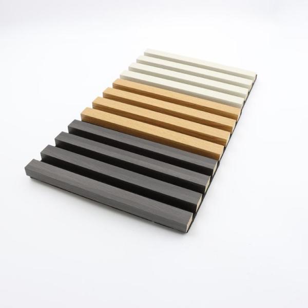 Buy cheap Luxury Acoustic Panels Board Fabric Wooden Grooved Fluted 2400 * 600mm from wholesalers