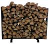 Buy cheap Storage 4ft Steel Firewood Log Holder , Outdoor Fireplace Wood Holder from wholesalers