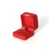 Buy cheap Wholesale manufacturing Luxury Jewellery Box Personalized Custom high end Necklace Bracelet Earrings Ring jewelry set Packaging Velvet red Jewelry Box from wholesalers