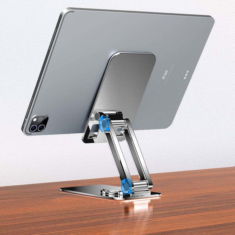 360 Degree Rotation Mobile Phone Holder Alloy Foldable For Desk