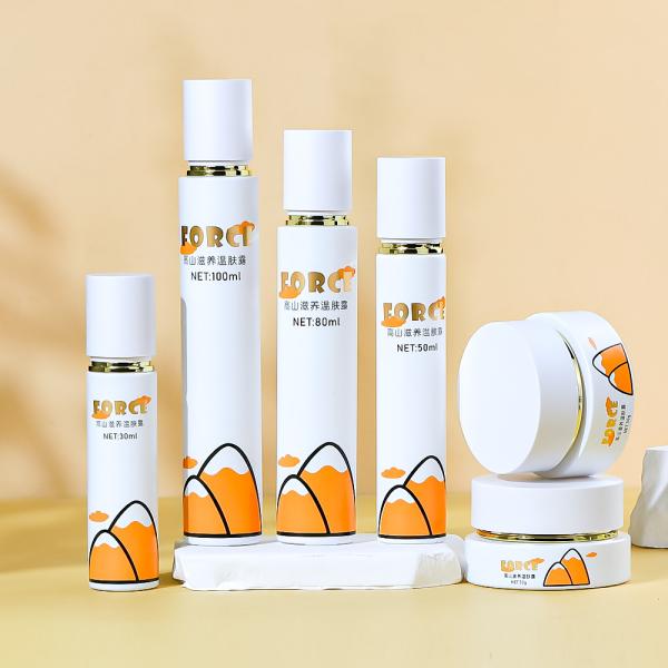 Buy cheap JXPACK Cosmetic Glass Cream Bottles Dropper Lotion Bottles Packaging from wholesalers