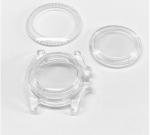 40mm Sapphire Crystal Watch Case With Sapphire Rotating Bezel Watch Parts