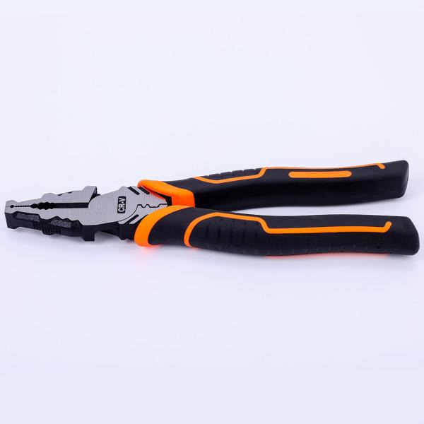 Buy cheap Orange Black 63 HRC Combination Cutting Plier 200mm Combination Pliers from wholesalers