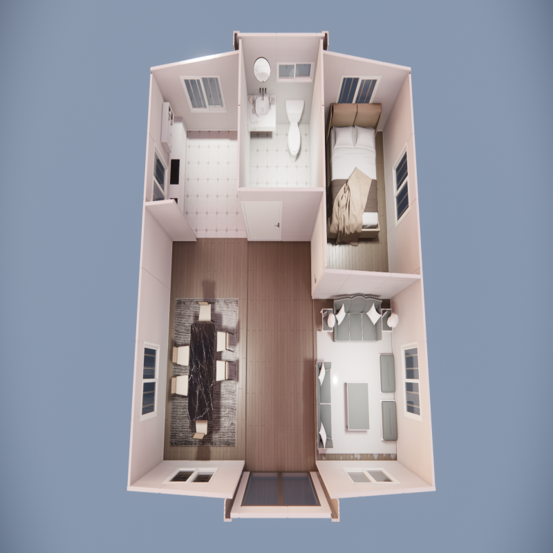 After-sale Service Online Technical Support for 2023 Expandable Manufactured Houses