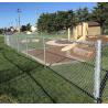 Buy cheap 2.1mx10mx50x50mmHot Dipped Galvanized Black Chain Link Fence Cost from wholesalers