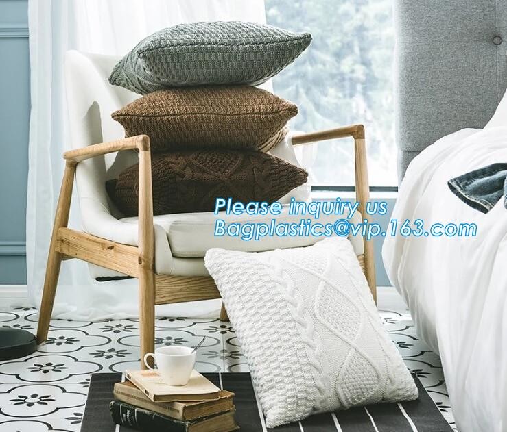 100% Polyester Upholstery Fabric European Luxury Crushed Velvet Cushion Cover