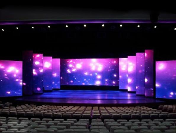 Buy cheap SMD1921 465nm Stage Background Led Display Big Screen Curved 180W/ M2 from wholesalers