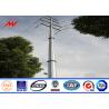 Buy cheap S500MC Round / Conical Steel Utility Pole Anti - Corrosion France Standard from wholesalers