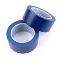 Buy cheap Single Color Safety Warehouse Floor Tape PVC Floor Warning Vinyl Floor Tape PE product