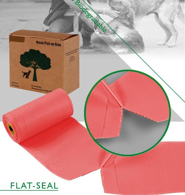 security factory sales biodegradable pet waste dog poop bag, Heavy Duty Custom Biodegradable PE Dog Poop Pet Waste Bags