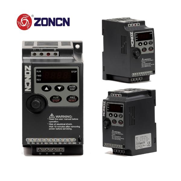Buy cheap 220v Single Phase VFD Inverter 50hz 60hz 1.5kw NZ100-1R5G From ZONCN from wholesalers