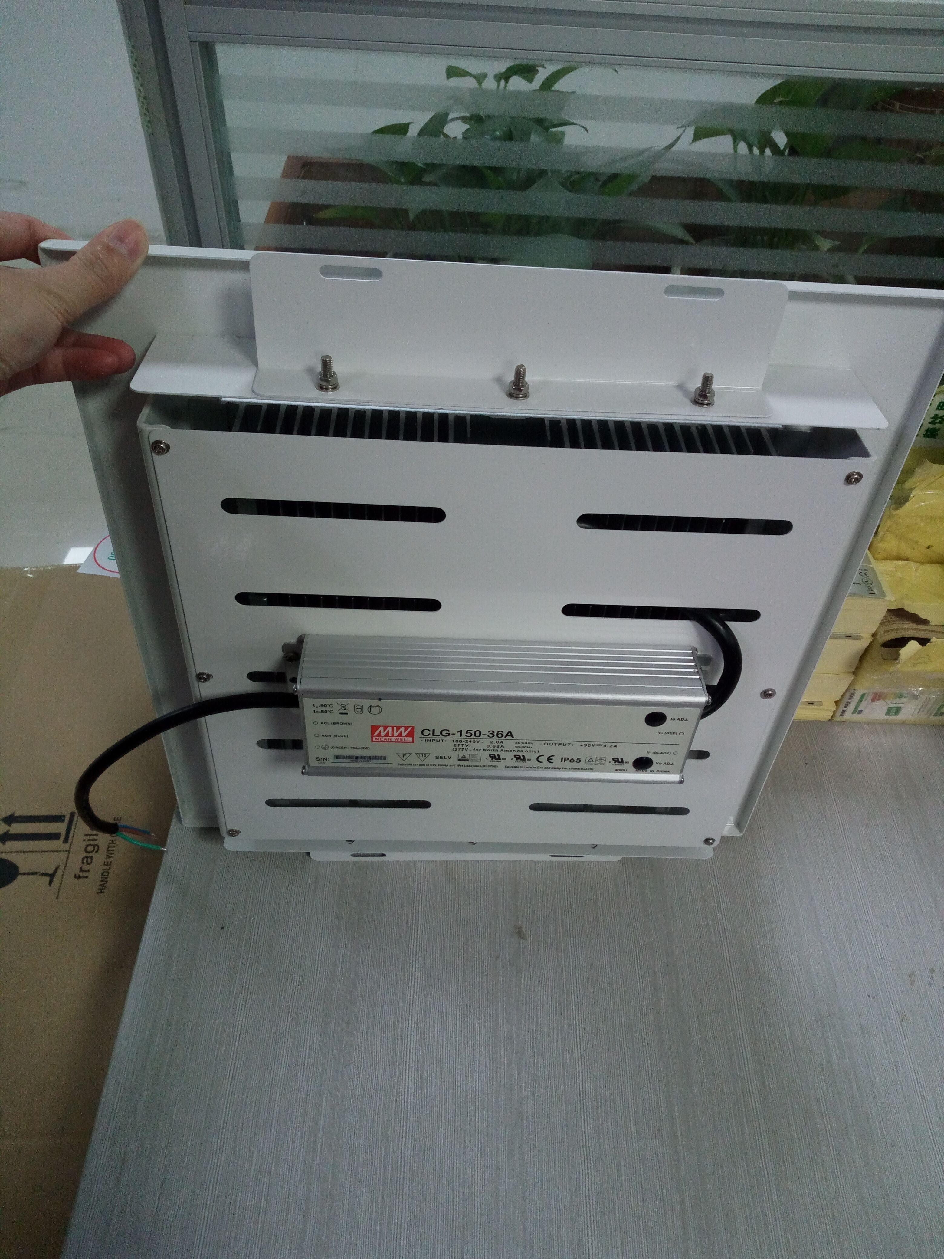 White Ceiling Light Fixture Canopy , Gas Station Led Canopy Lights 150W 5700K