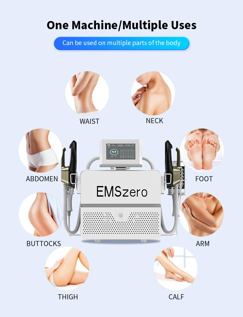 Ultrasonic Muscle Sculptinging Machine Zero Roller RF Body Slimming 13 Tesla