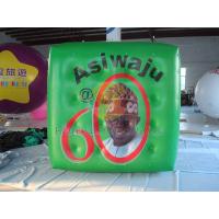 Buy cheap Green Political Advertising Bal, Inflatable Advertisement Helium Cube for product
